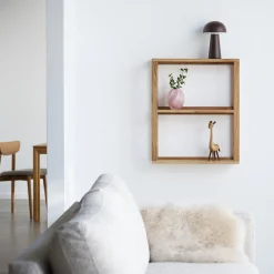 Akeru II væghylde 2H, FSC-certificeret egetræ