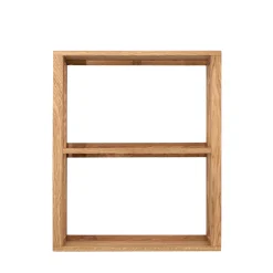 Akeru II væghylde 2H, FSC-certificeret egetræ