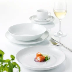 Atelier frokosttallerken Ø22 cm super hvid