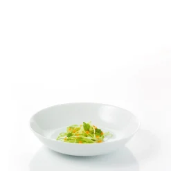 Atelier suppetallerken super hvid