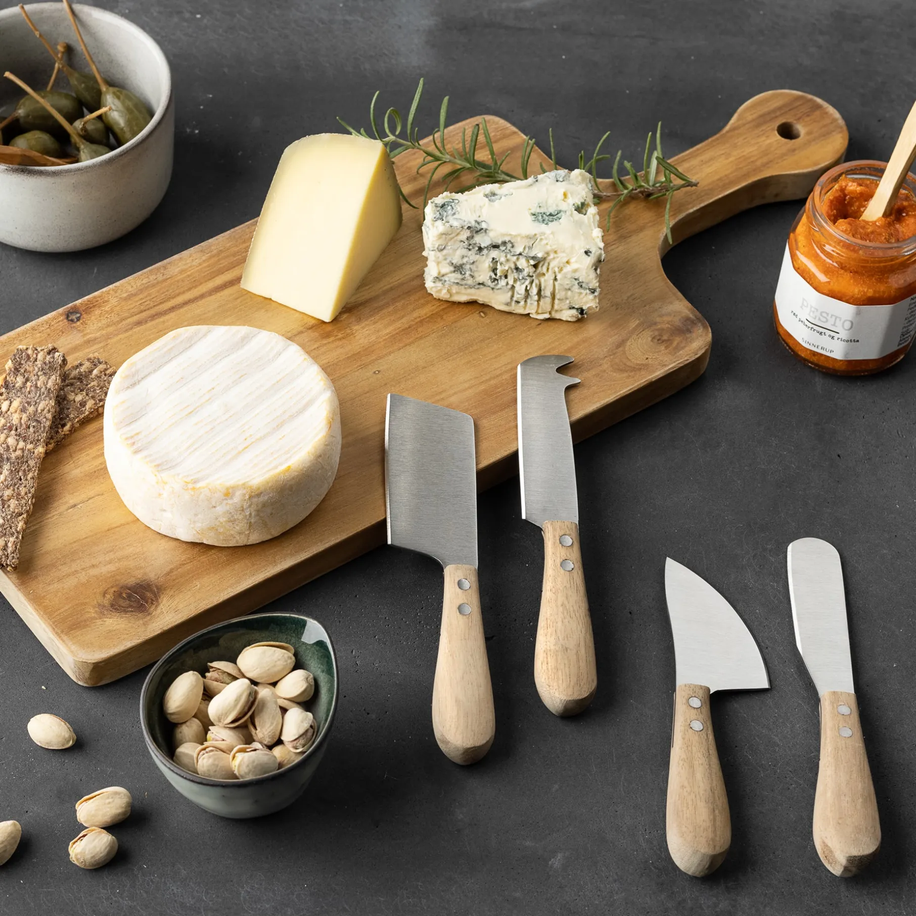 Auri Akacie Tapasbræt