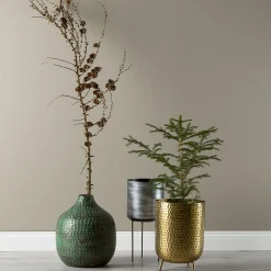 Blomster urtepotte 18x18x33 cm