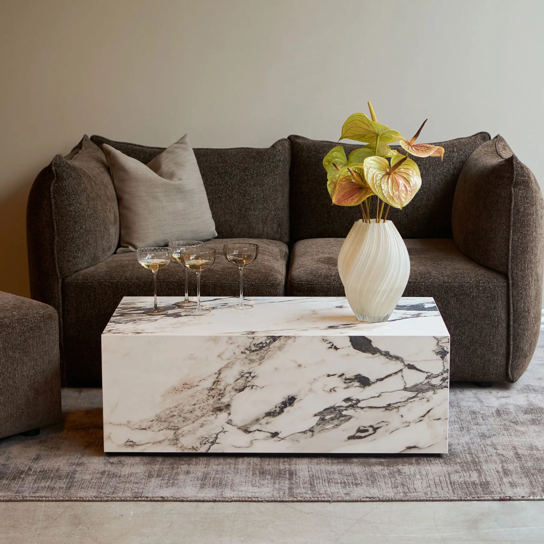 Candy Brown Champagneskål