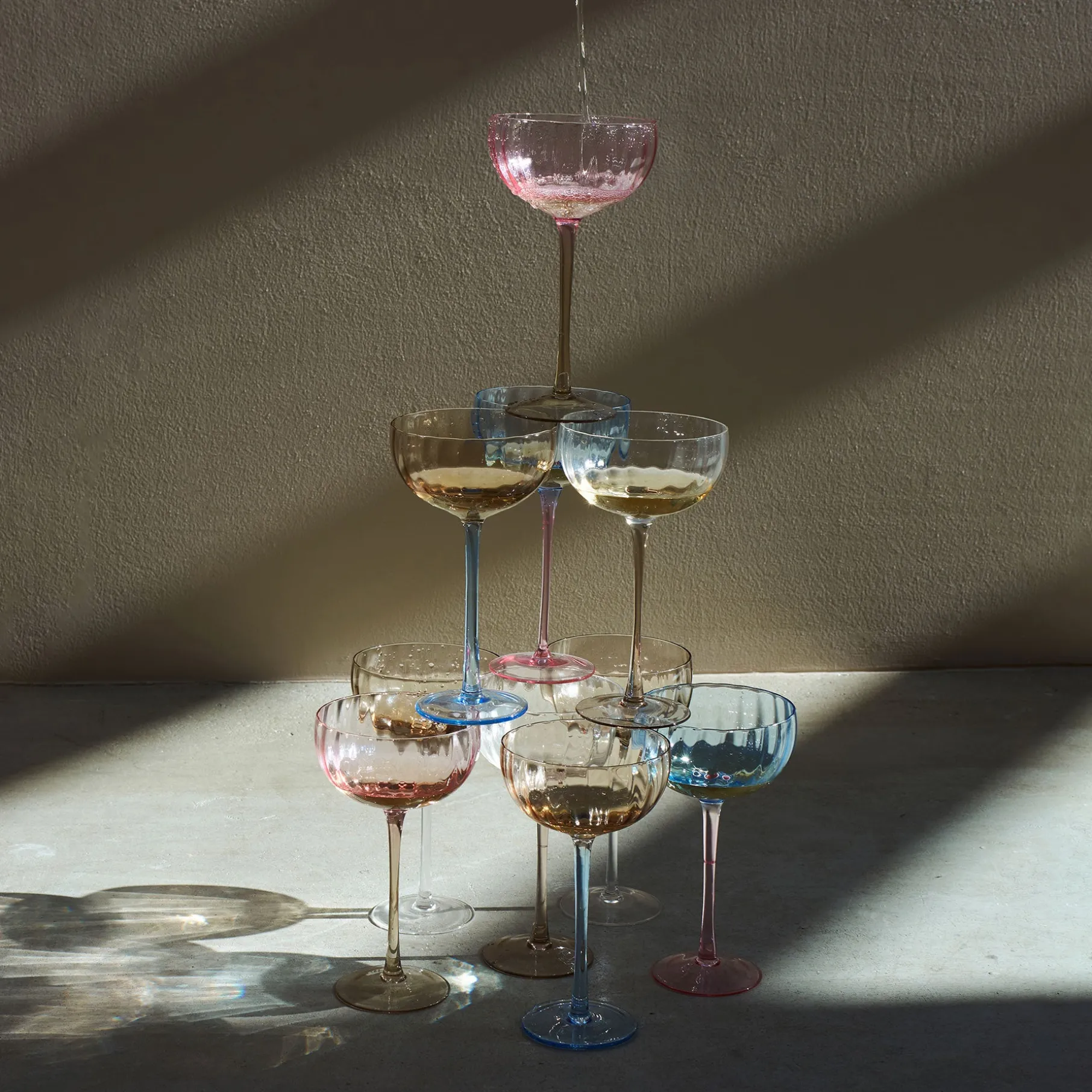 Candy Clear Champagneskål