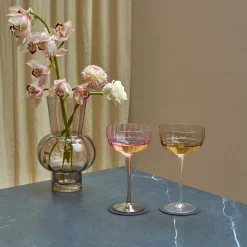 Candy rose champagneskål