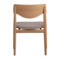 Celeste spisebordsstol m. armlæn - Stof