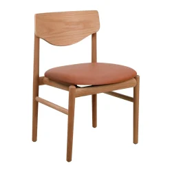 Celeste spisebordsstol u. armlæn - Læder