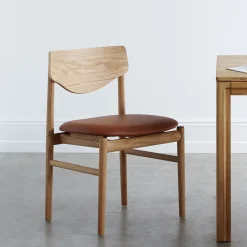 Celeste spisebordsstol u. armlæn - Læder