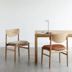 Celeste spisebordsstol u. armlæn - Læder