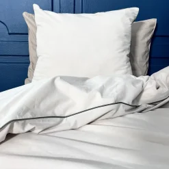 Chambré sengetøj 140x220 cm sand m/piping