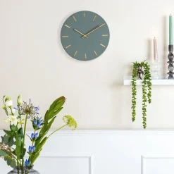 Charm vægur Ø30 cm jungle green