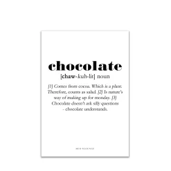 Chocolate Definition A4