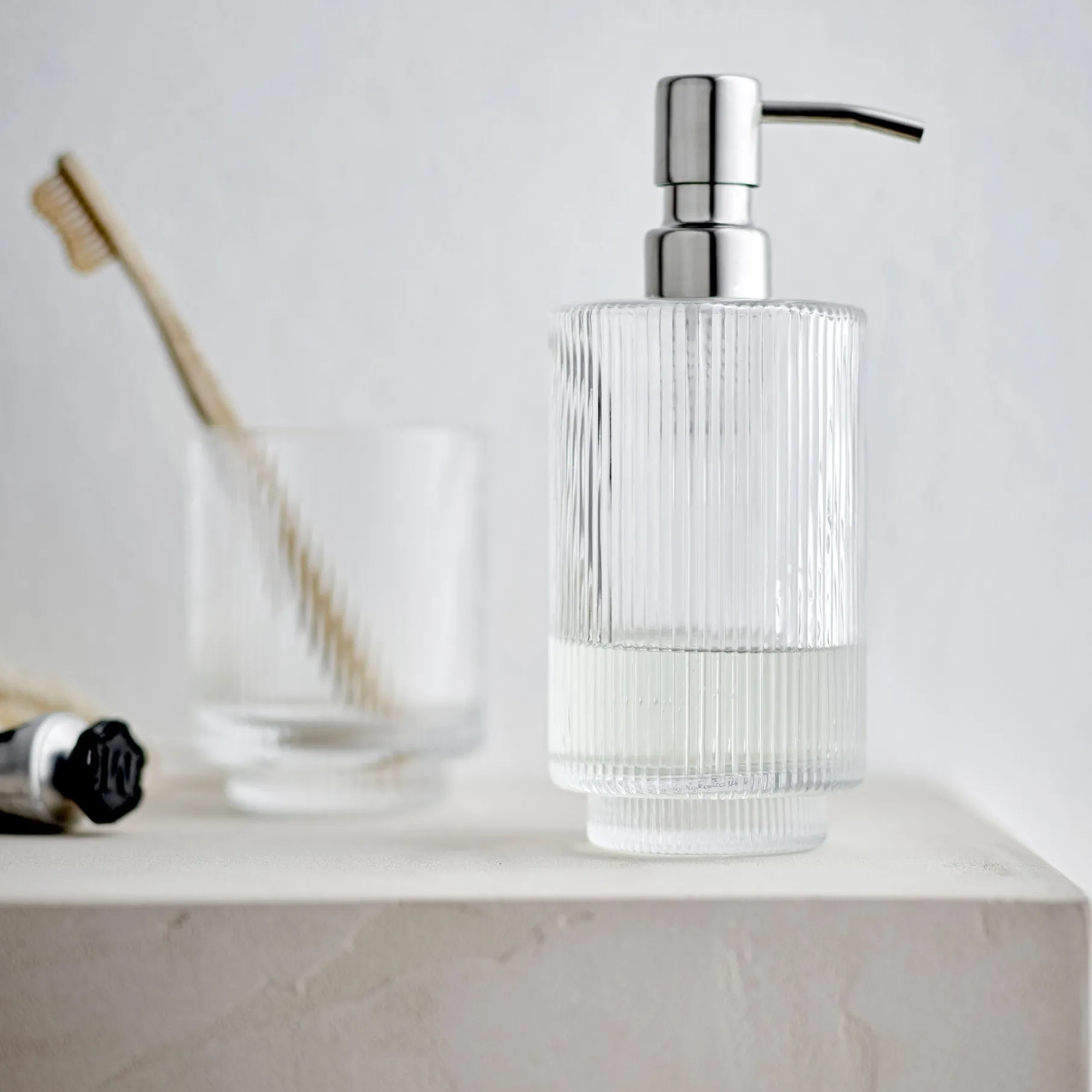 Clarity tandbørstekrus clear