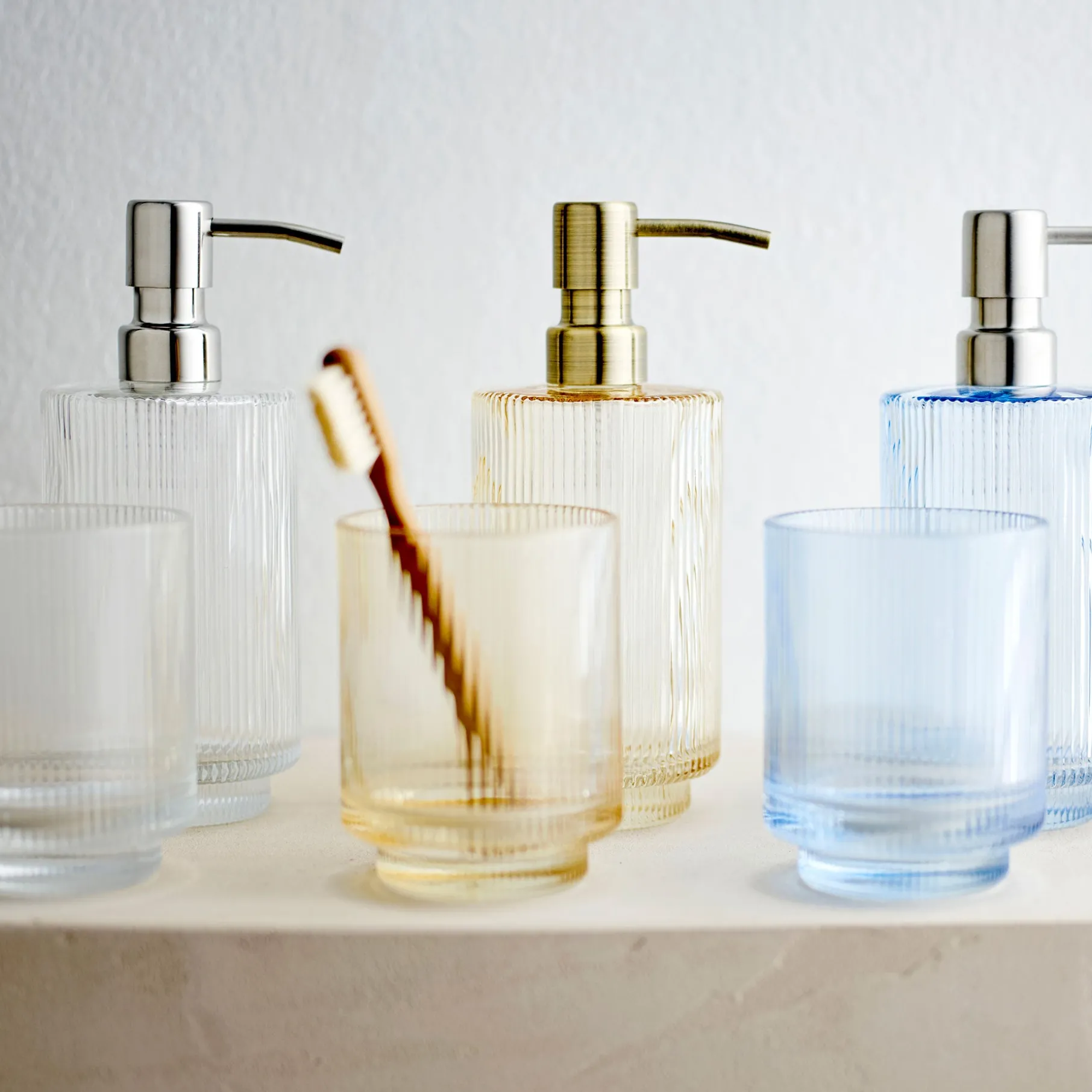 Clarity tandbørstekrus clear