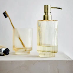 Clarity tandbørstekrus golden yellow