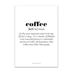 Coffee Definition 30x40