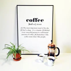 Coffee Definition 30x40