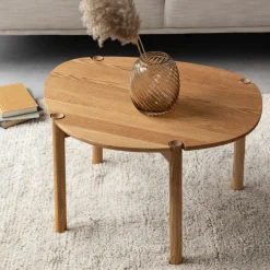 Colo Cross sofabord, FSC certificeret egetræ H40 cm