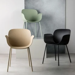 Como spisebordsstol plast