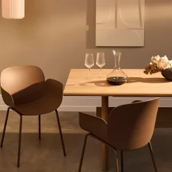 Como spisebordsstol plast