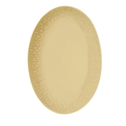 Confetti fad oval mustard