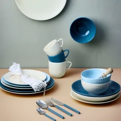 Confetti pastatallerken vanilla