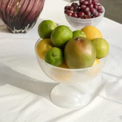 Cotton Candy skål på fod Ø20 cm