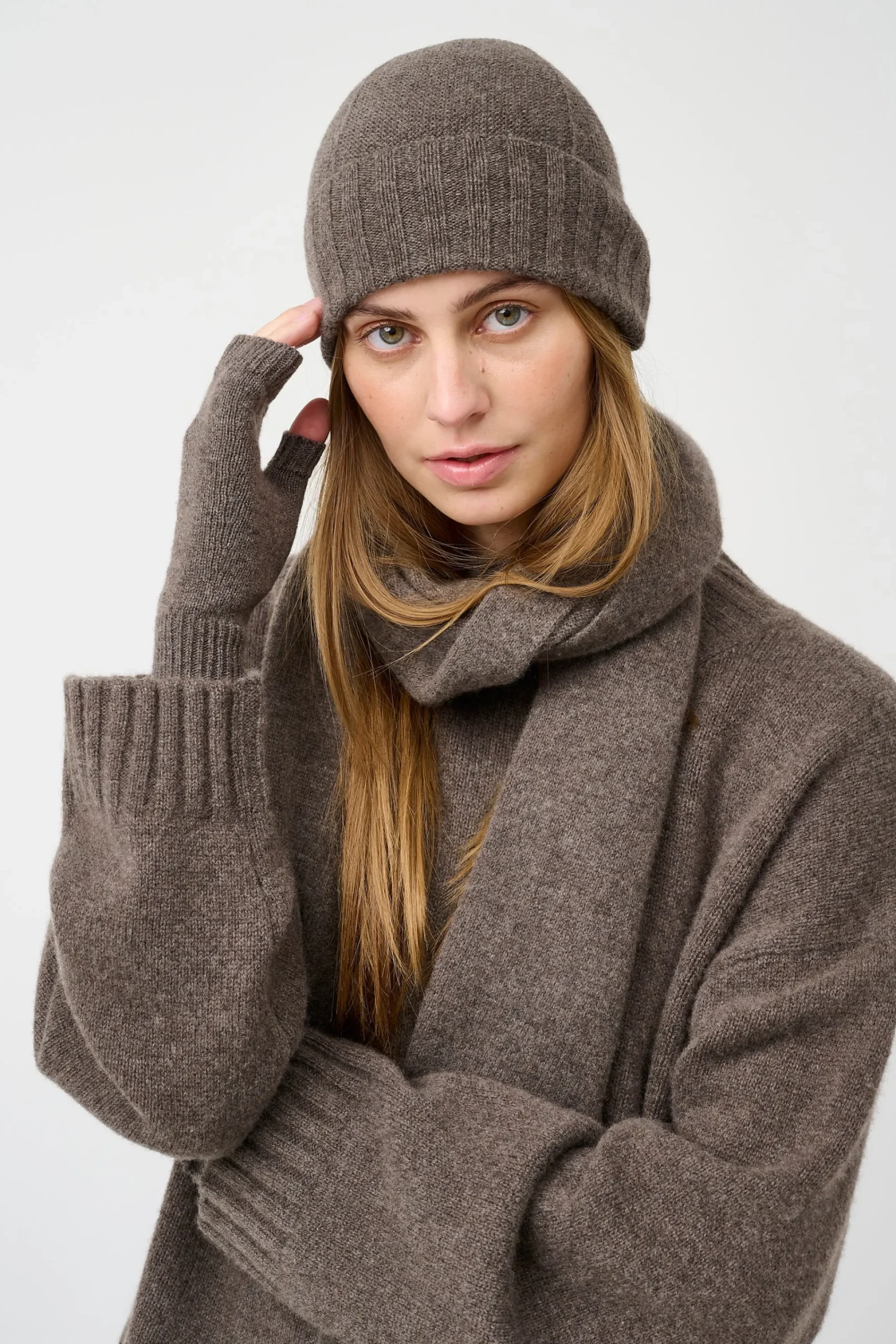 CRAMoony Strik Tørklæde