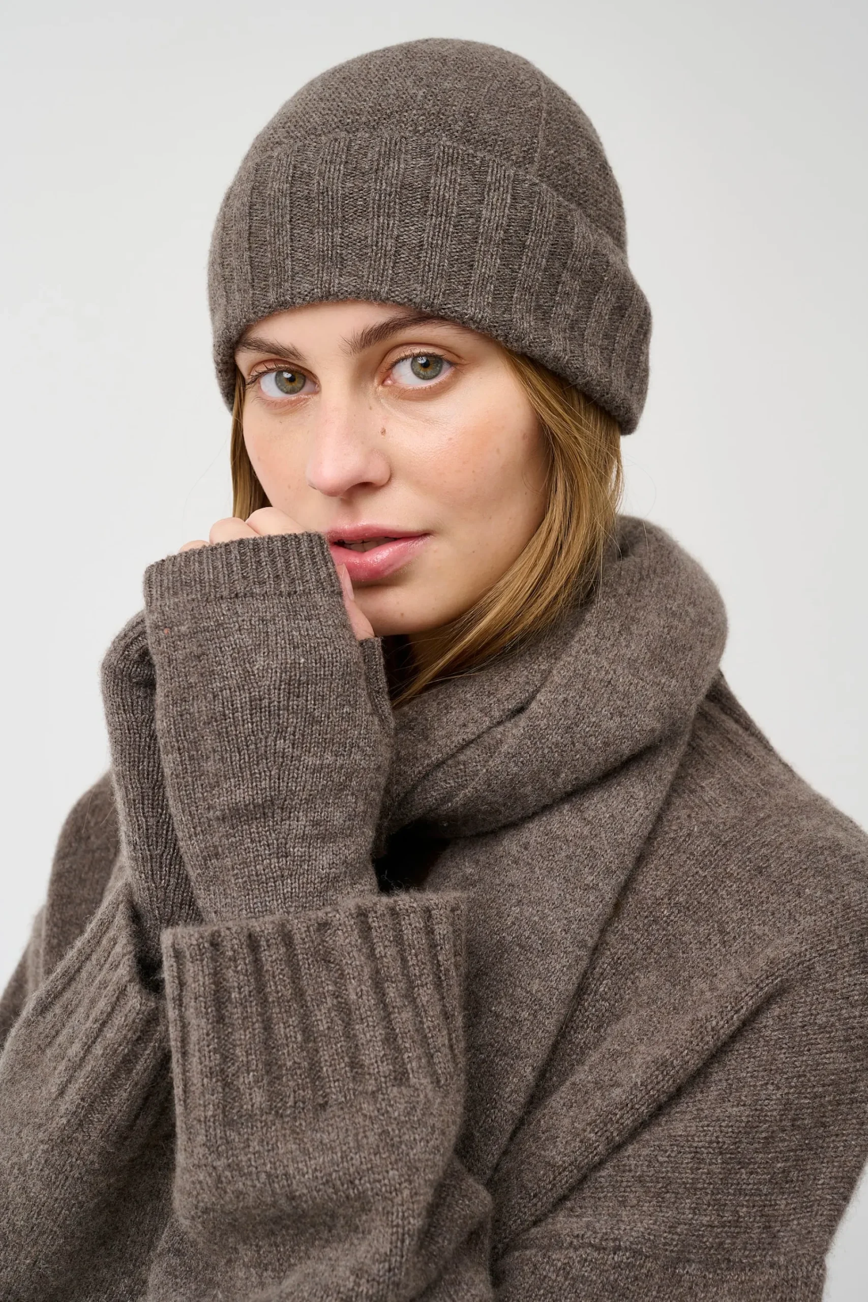 CRAMoony Strik Tørklæde