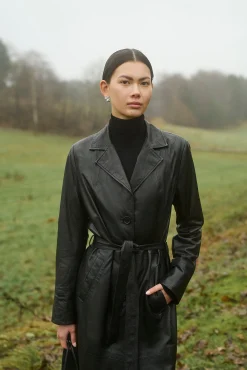 CRCami skind trenchcoat