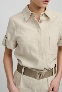 CRCella Hør Buksedragt