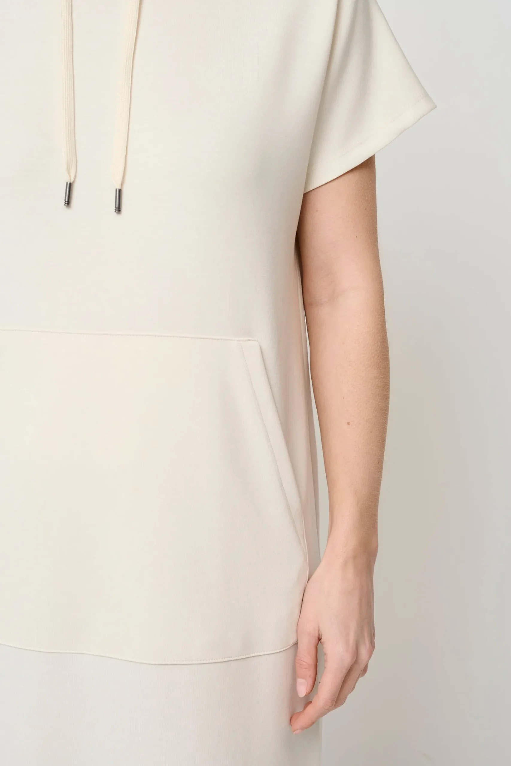 CRHallie hoodie kjole i modal