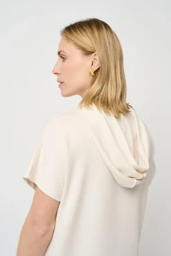 CRHallie hoodie kjole i modal