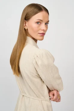 CRNatalie Slå-Om Hør Kjole