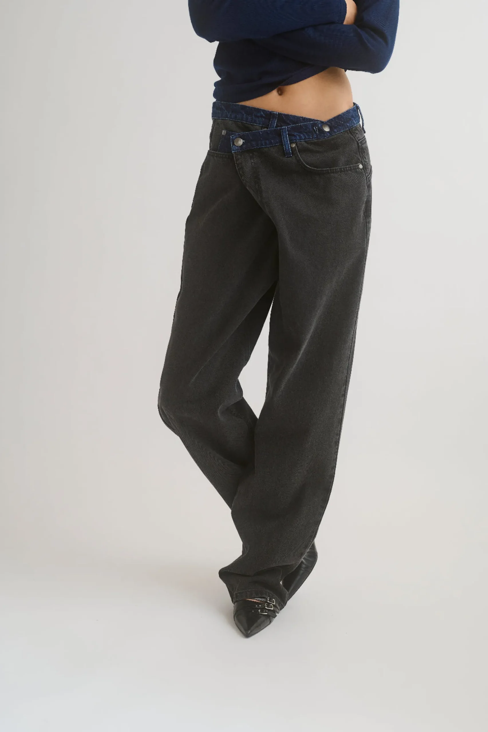 CRWendy Asymmetrisk Jeans