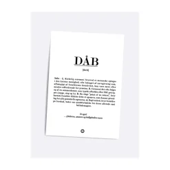 Dåb Definitions