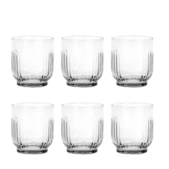Drikkeglas 6 stk klar