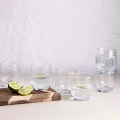 Drikkeglas 6 stk klar