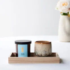 Duftlys - havsalt /kokos