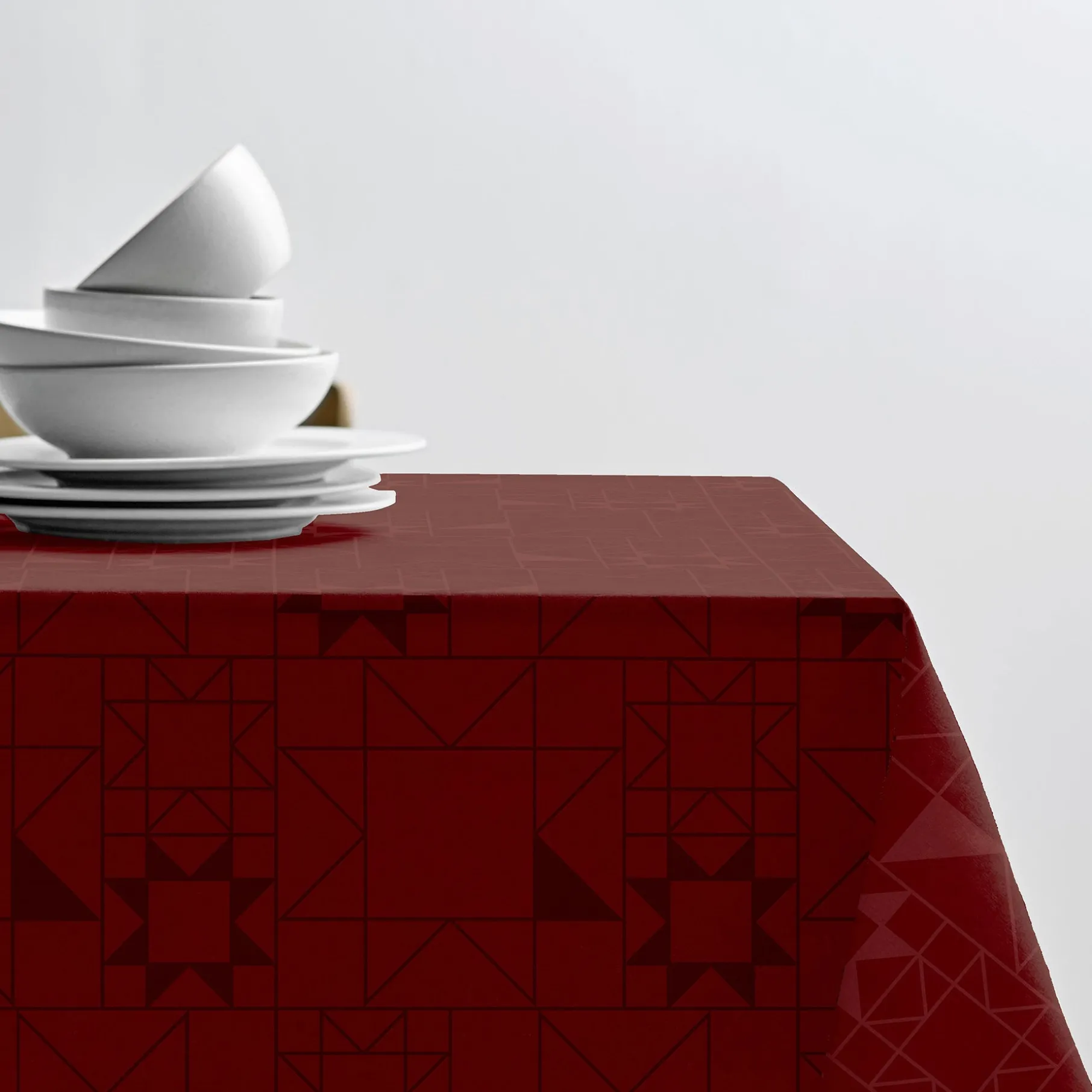 Dug dia160 Star Damask Red