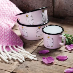 Emaljeskål 6 dl Snorkfrøken