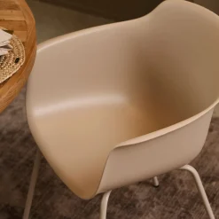 Enna spisebordsstol m. metal ben