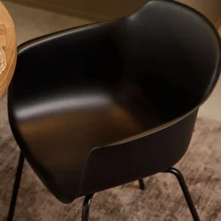 Enna spisebordsstol m. metal ben