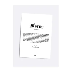 20'erne Definitions