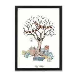 Fødselsdagstræ, grøn