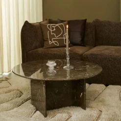 Galileo sofabord i marmor Ø85 cm