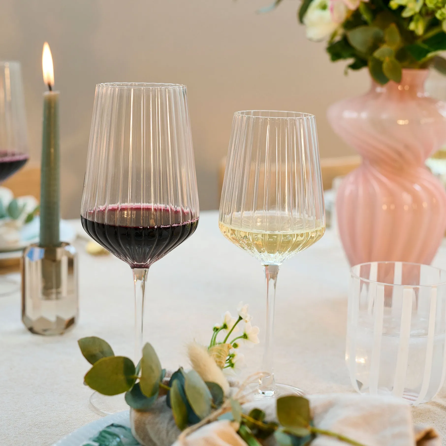 Glamour Hvidvinsglas 2 stk.