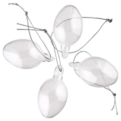 Glas påskeæg, 4 stk.