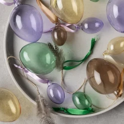 Glas påskeæg, 4 stk.