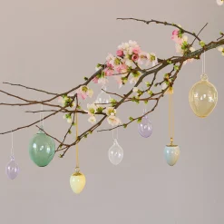 Glas påskeæg, 4 stk.